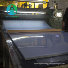 Transparent plastic thin pvc sheet for Folding Box